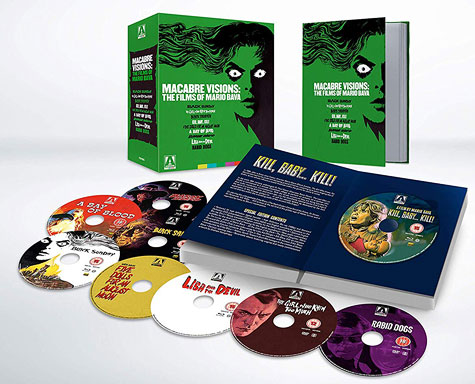 Macabre Visions: The Films of Mario Bava (UK Blu-ray Disc)