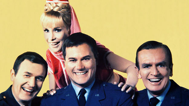 The cast of I Dream of Jeannie