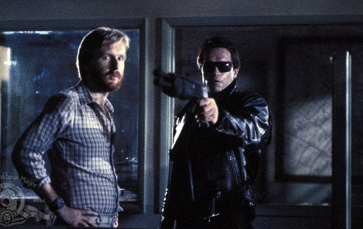 Cameron and Schwarzenegger