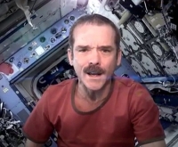 Bowie&#039;s Space Oddity for real on the ISS!