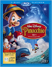 Pinocchio: 70th Anniversary Platinum Edition (Blu-ray Disc)