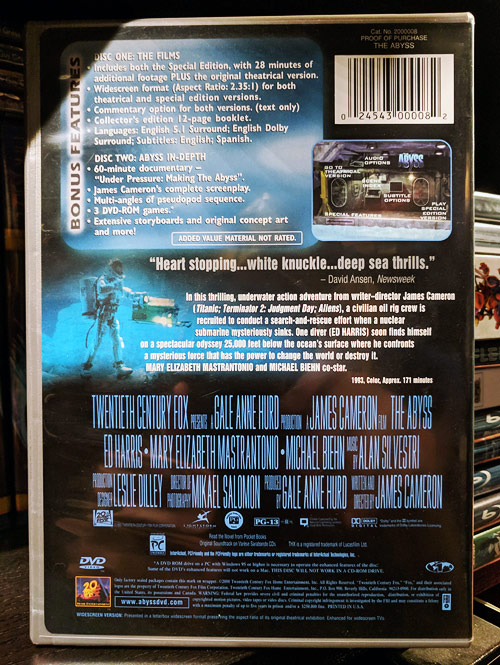 The Abyss: Special Edition (DVD)