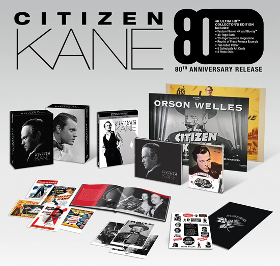 Citizen Kane: 80th Anniversary Collector's Edition (UK Import) (4K Ultra HD)