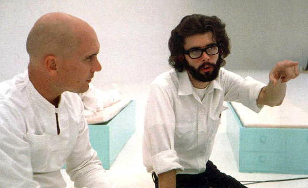 George Lucas and Robert Duvall